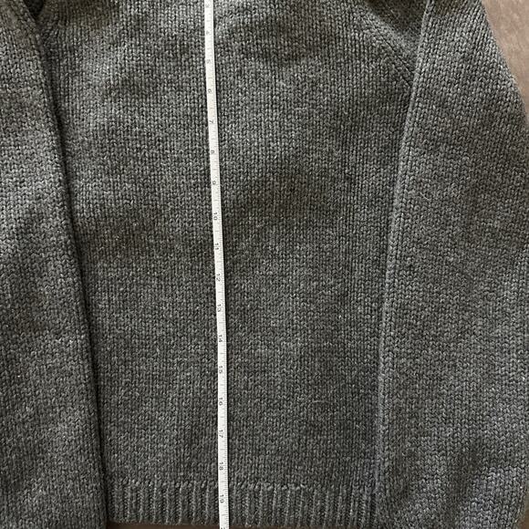 XS Moda International Gray Knit Cowl Sweater - Picture 5 of 7